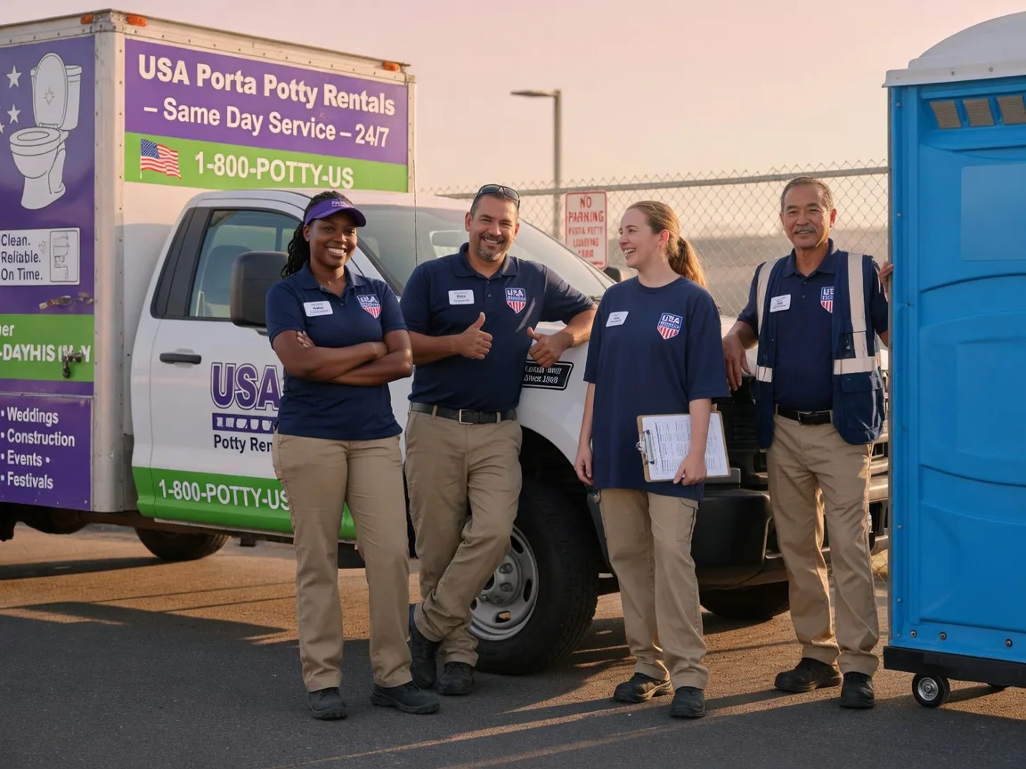 Porta Potty Rental company in Summit, SD